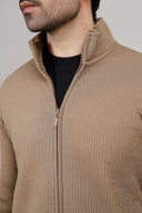 Khaki Zip Jacket