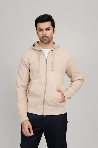 Beige Hoodie