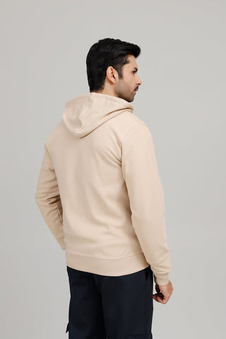 Beige Hoodie