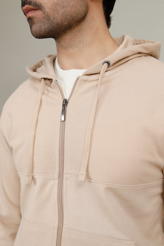 Beige Hoodie
