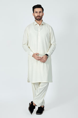 OFF WHITE SHALWAR KAMEEZ