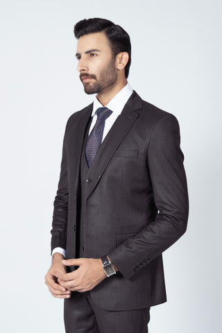 Charcoal Grey Suit 3FS240759-CG