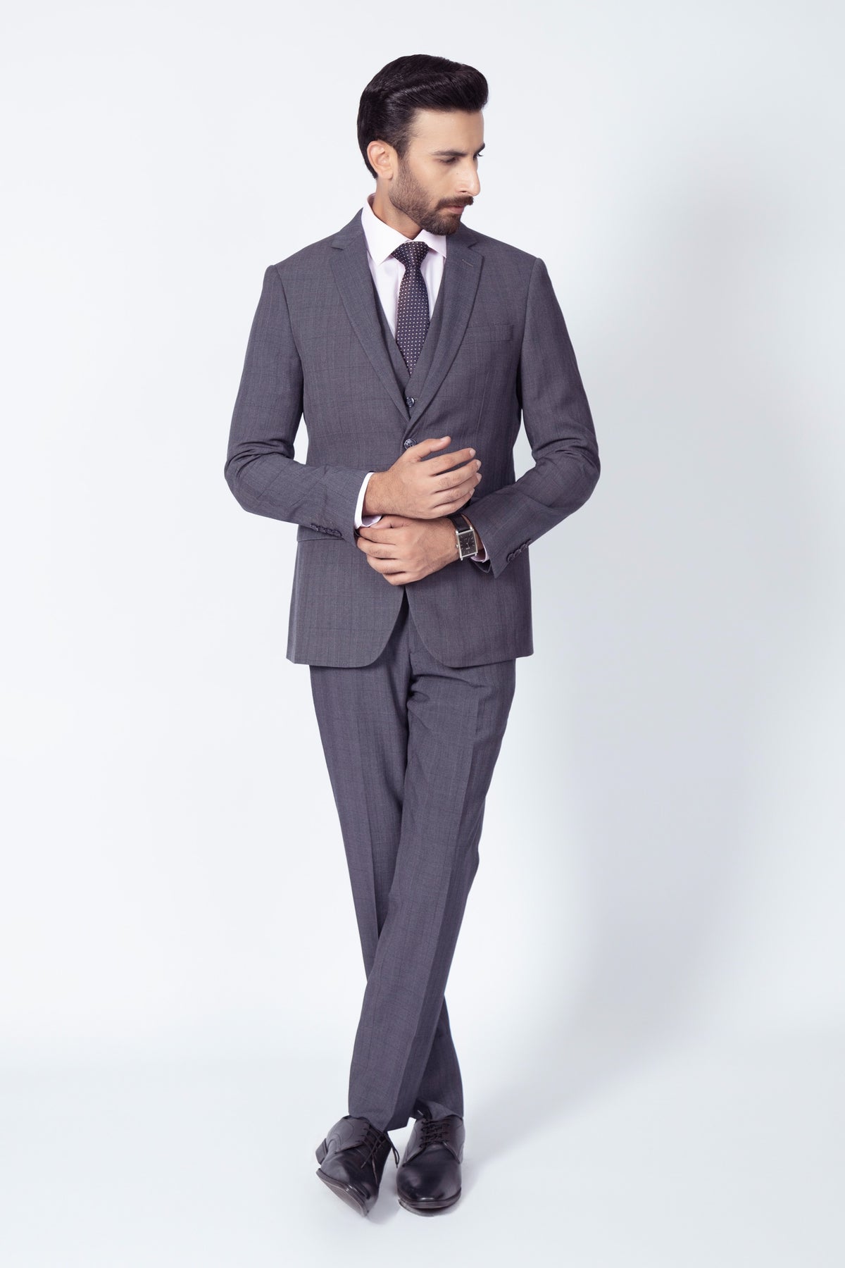 Grey Suit 3PSP7741-GR