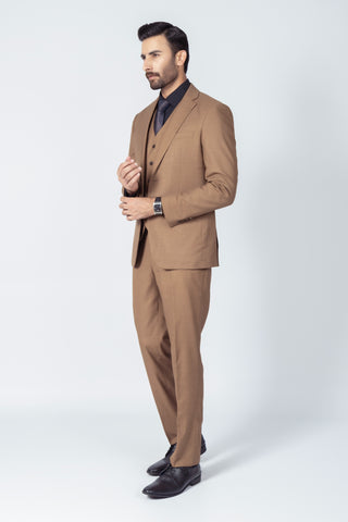 Khaki Suit 3SP4638-KHI