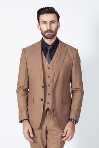 Khaki Suit 3SP4638-KHI