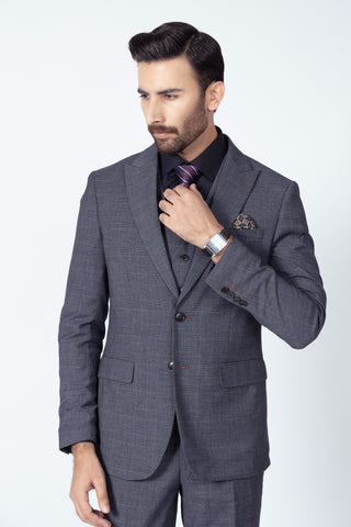 Dark Grey Suit 3SP7726-DGR