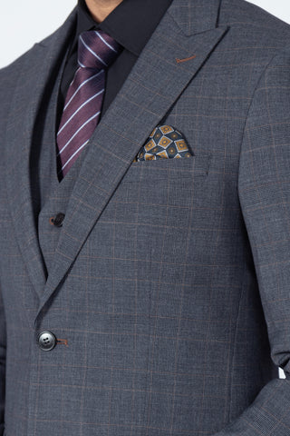 Dark Grey Suit 3SP7726-DGR