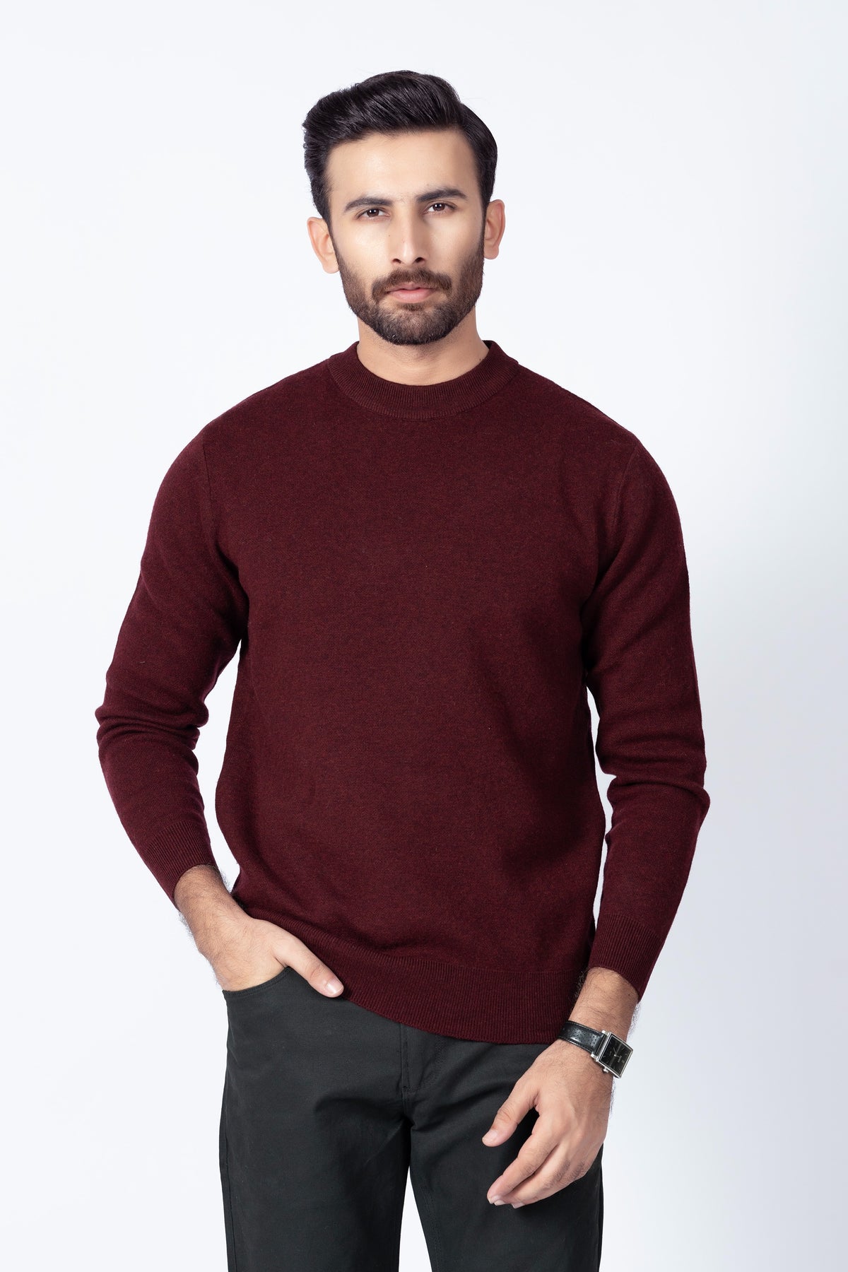 Maroon Sweater P2301-MR