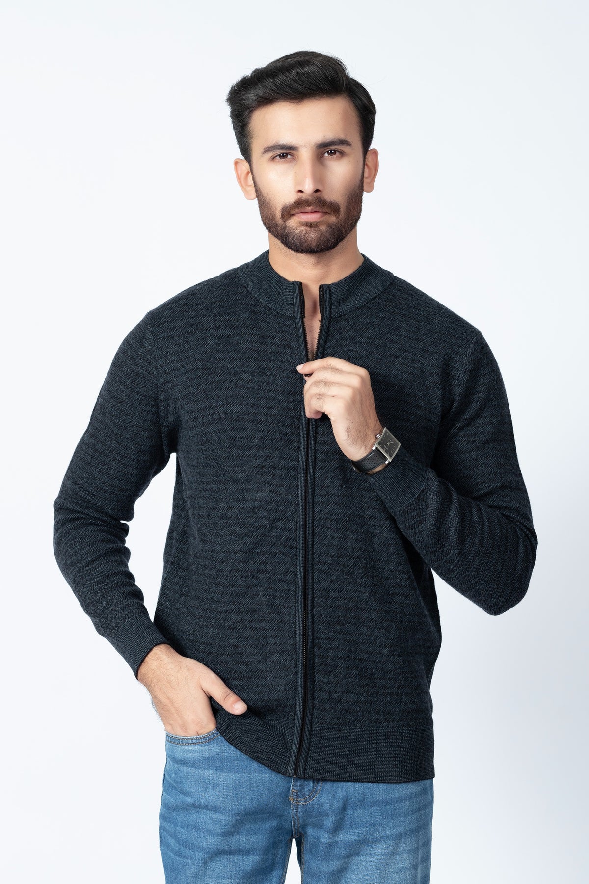 Charcoal Grey Sweater P2312-CG