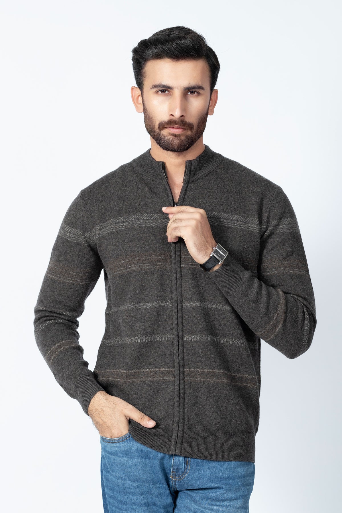 Dark Brown Sweater P2313-DBR