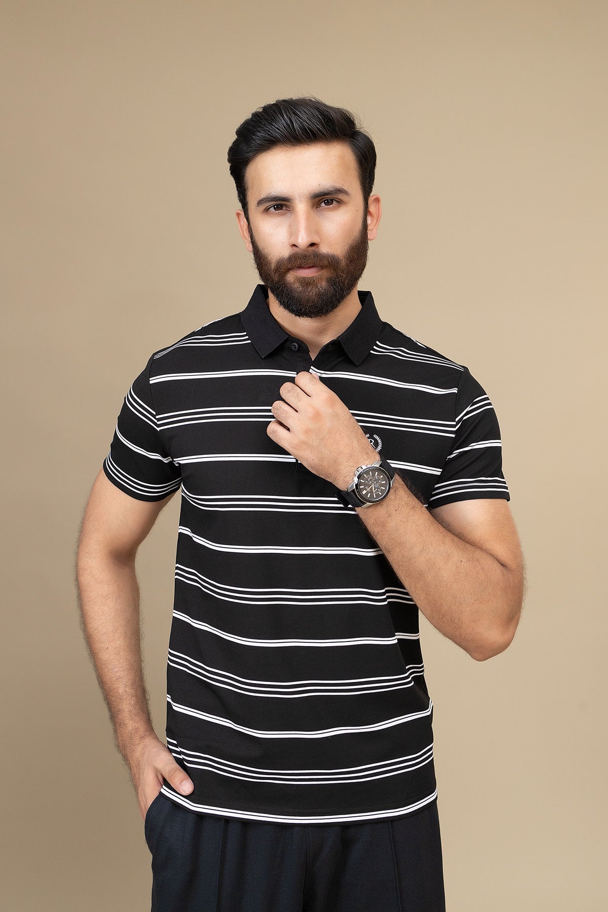 Polo Shirt - CAL08-BK