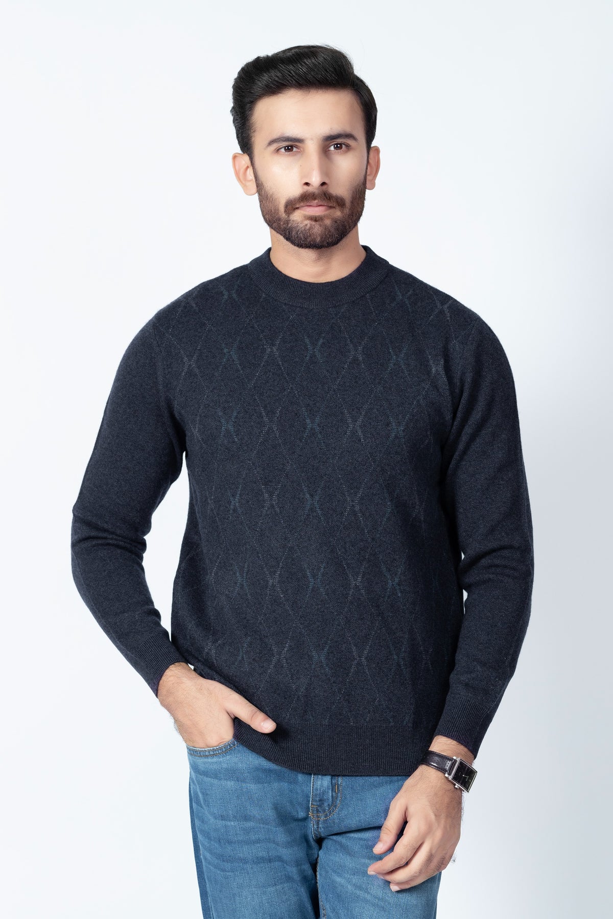 Charcoal Grey Sweater P2306-CG