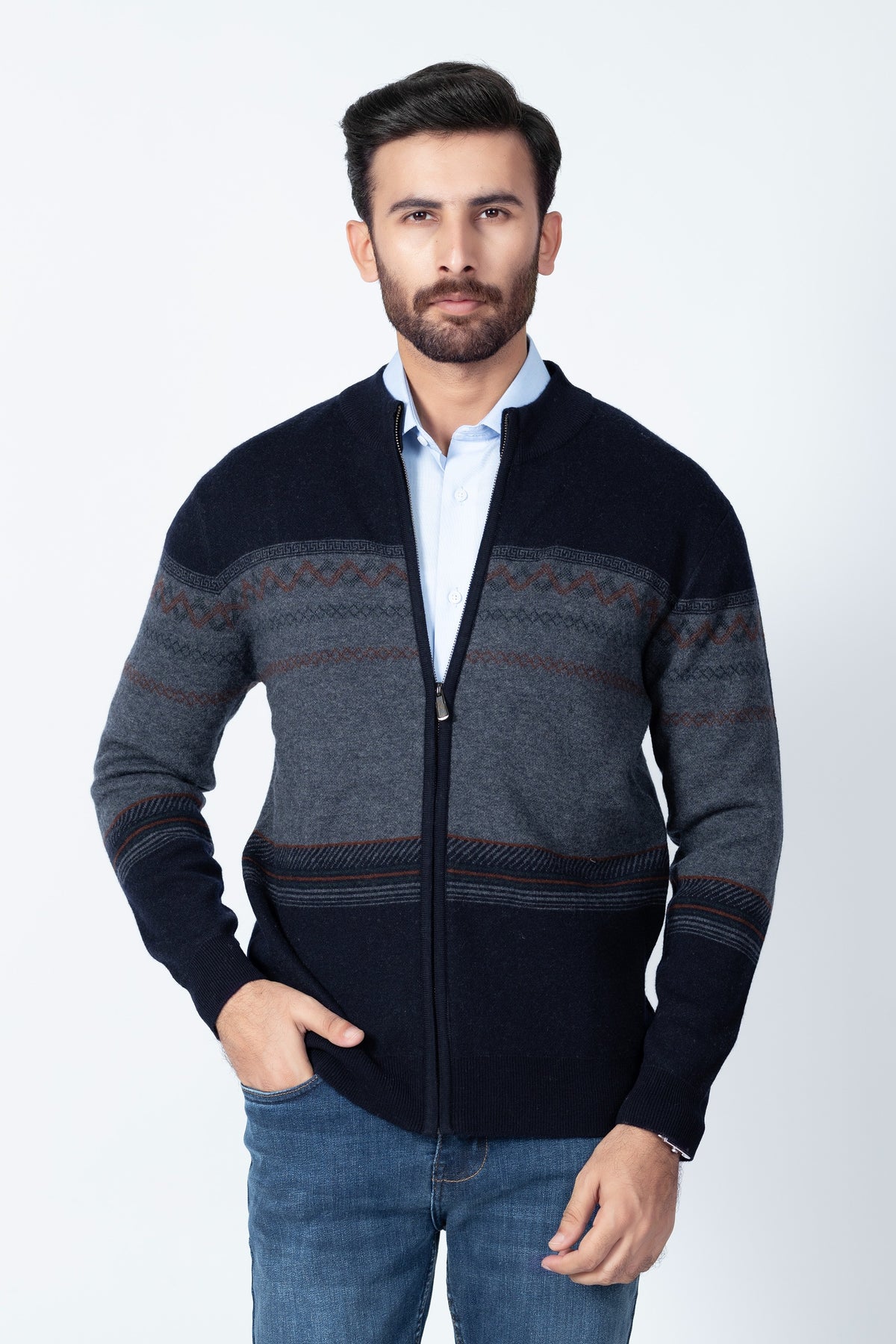 Navy Sweater P2310-NY