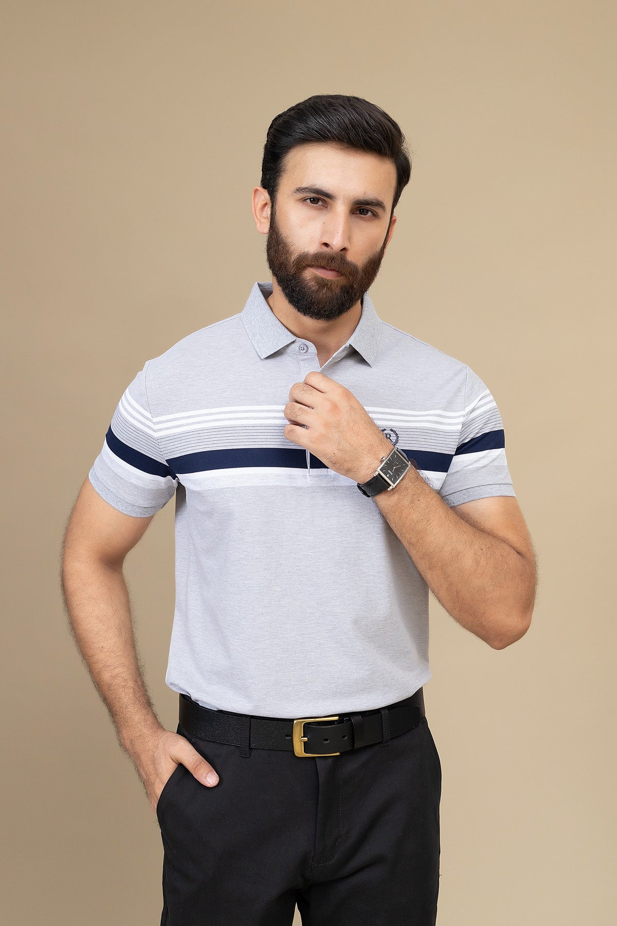Polo Shirt - CAL09-LGR