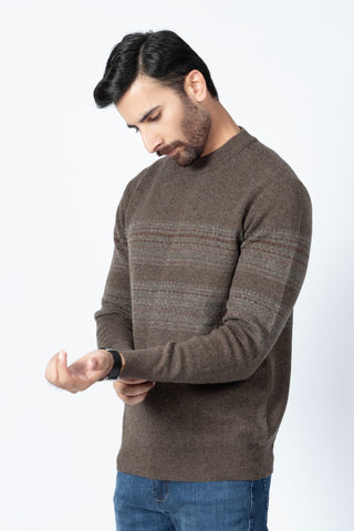 Brown Sweater P2302-BR