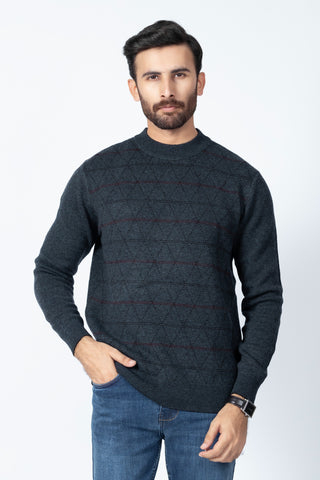 Charcoal Grey Sweater P2303-CG