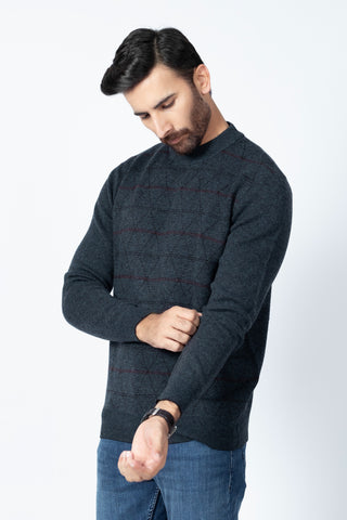 Charcoal Grey Sweater P2303-CG