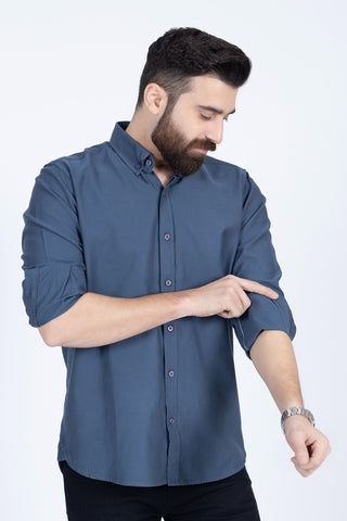 TEAL CASUAL SHIRT