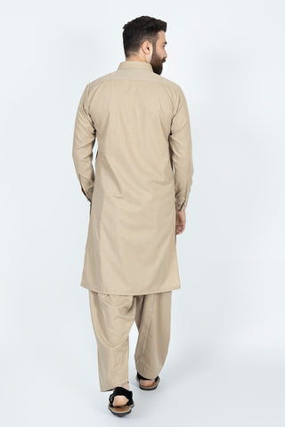 BEIGE SHALWAR KAMEEZ