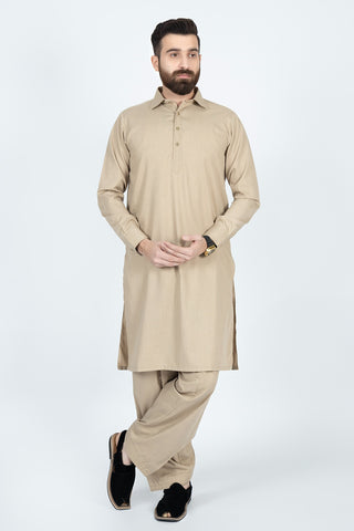 BEIGE SHALWAR KAMEEZ