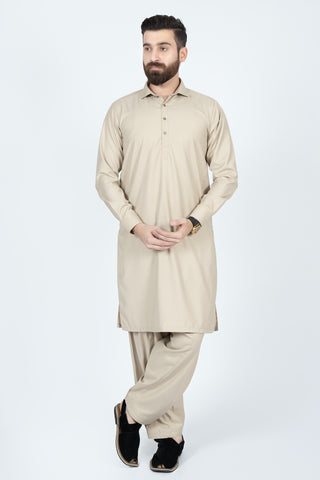 BEIGE SHALWAR KAMEEZ