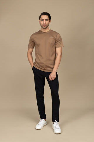 Round Neck T-Shirt - RTNS250653-KHI