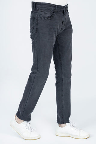 Charcoal Grey Denim Jean