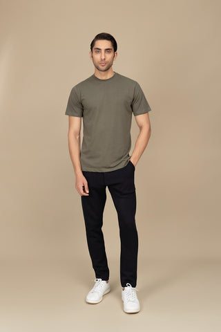 Round Neck T-Shirt - RTNS250651-OL