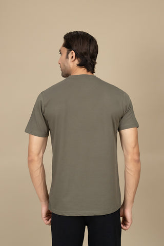 Round Neck T-Shirt - RTNS250651-OL