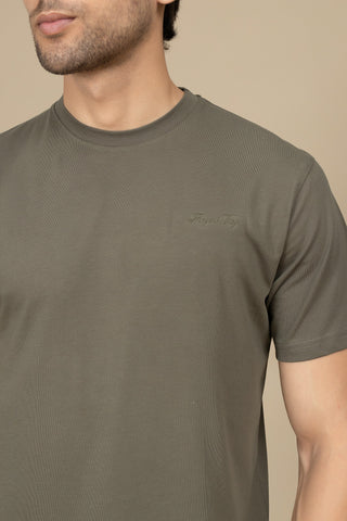 Round Neck T-Shirt - RTNS250651-OL