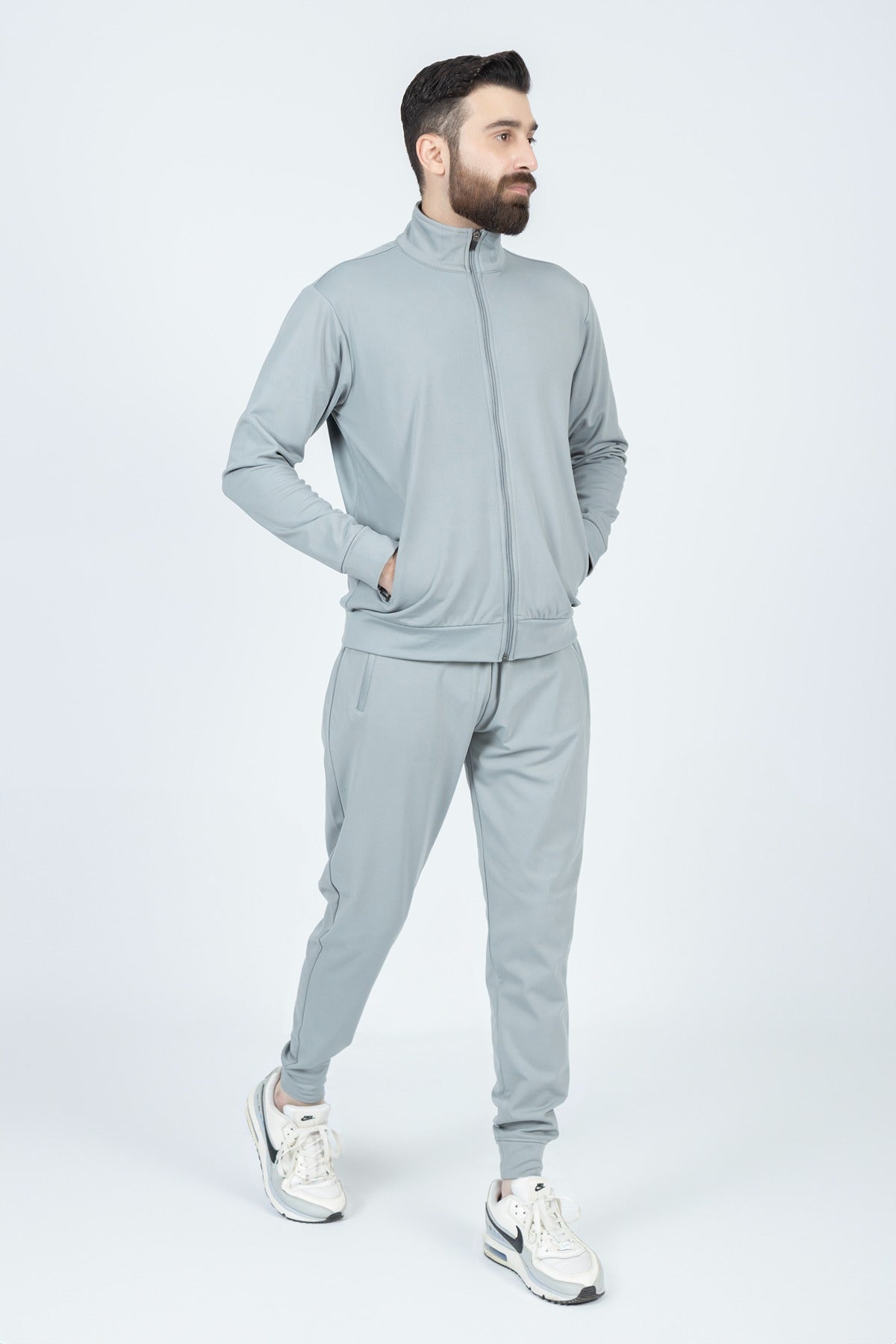 GREY TRACK SUIT