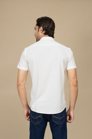 Casual Shirt - CKT250638-WT
