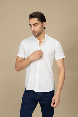 Casual Shirt - CKT250638-WT