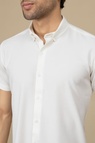 Casual Shirt - CKT250638-WT
