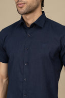 Navy Casual Shirt