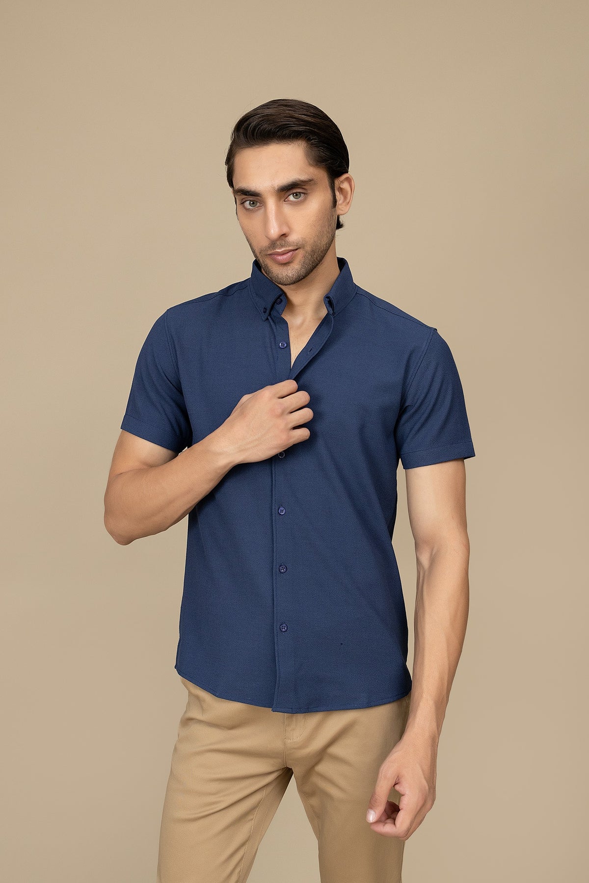 Casual Shirt Shirt - TC250639-BL