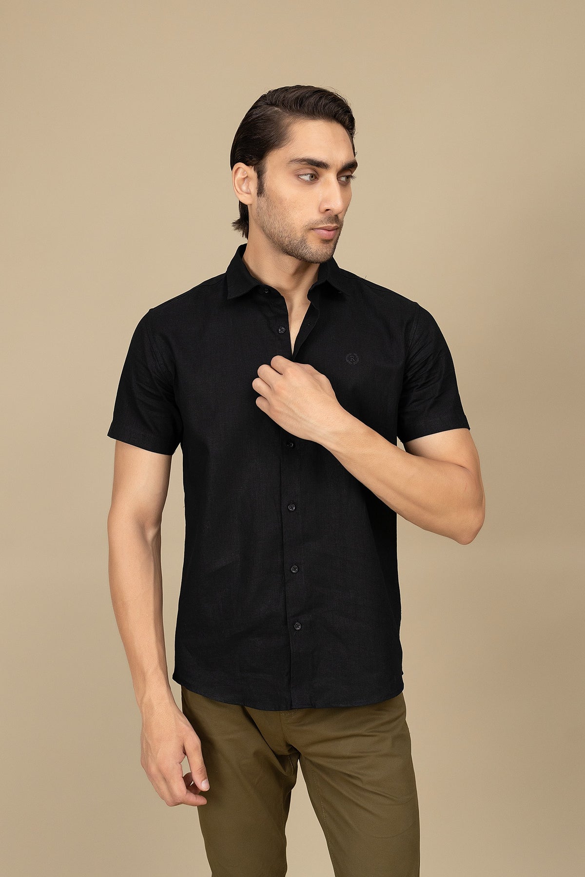 Casual Shirt - PC250708-BK