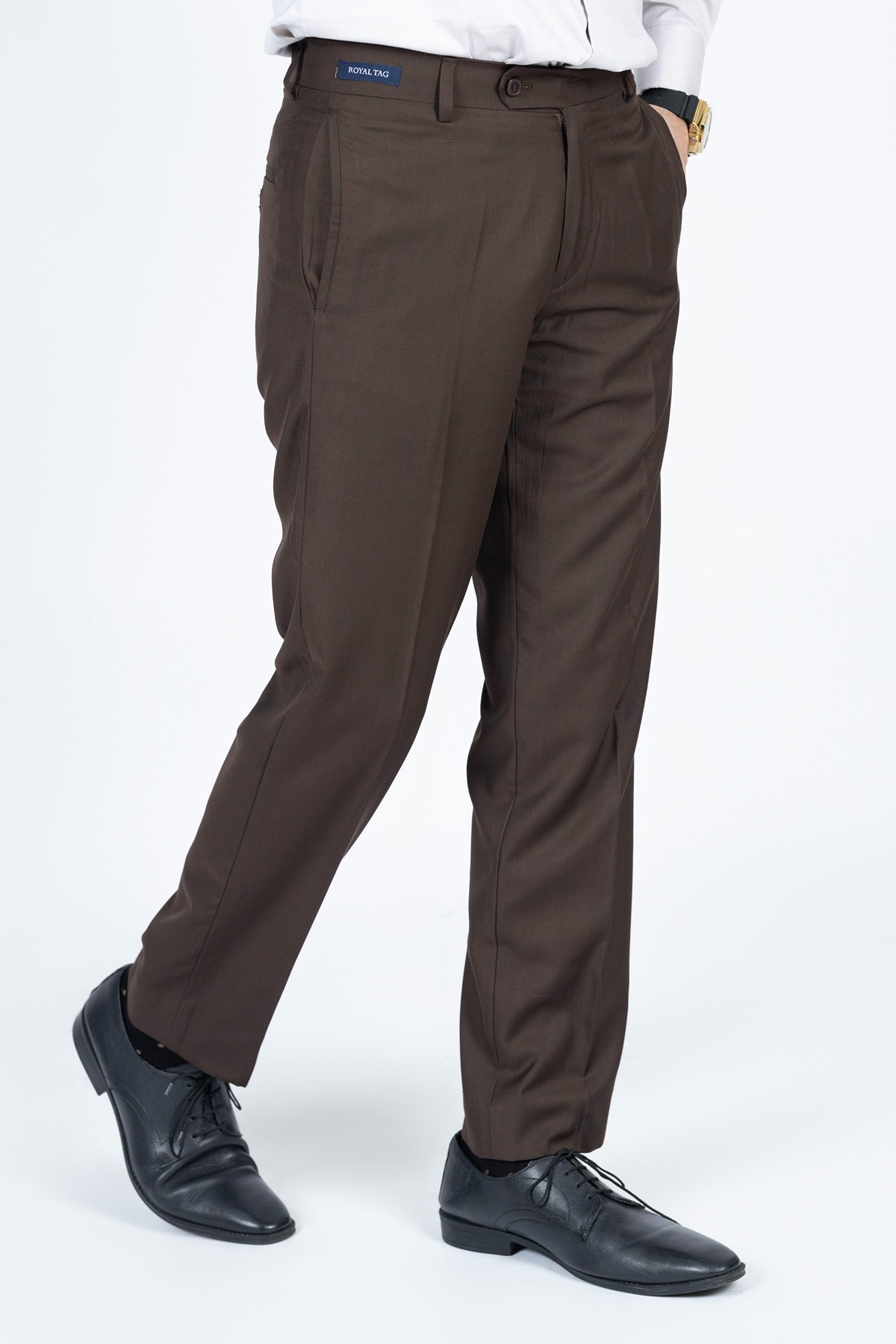 DARK BROWN DRESS PANT