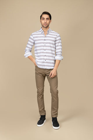 Casual Shirt - LS250217-WT