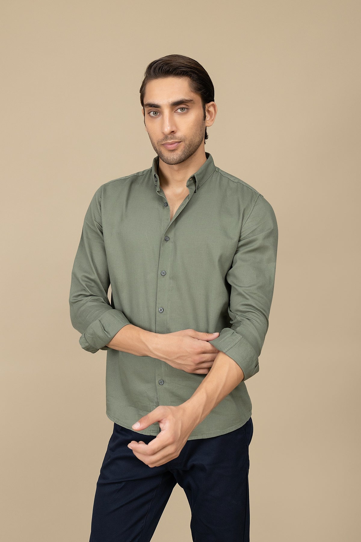 Casual Shirt - TC250572-LGN