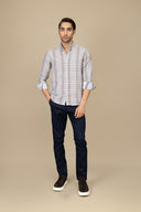 Beige Casual Shirt