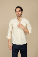 Off White Casual Shirt