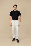 Off White Casual Pajama