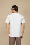 White Round Neck T-Shirt