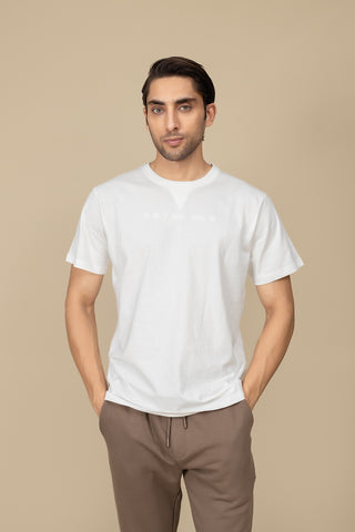 Round Neck T-Shirt - RTNC250557-WT