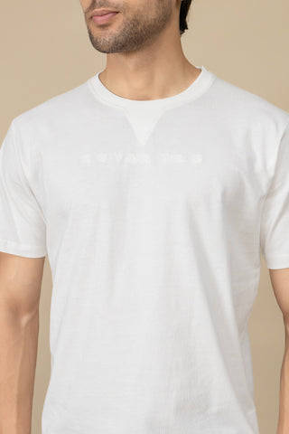 Round Neck T-Shirt - RTNC250557-WT