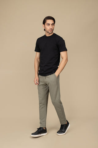 Round Neck T-Shirt - RTNS250634-BK