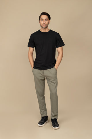 Round Neck T-Shirt - RTNC250558-BK