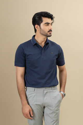 Navy Polo Shirt - RTSF250325-NY