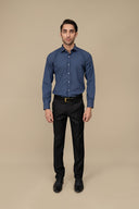 Blue Essential Dress Shirt